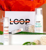 Crema viso Orange Loop e Mousse Detergente Refresh & Go naturali